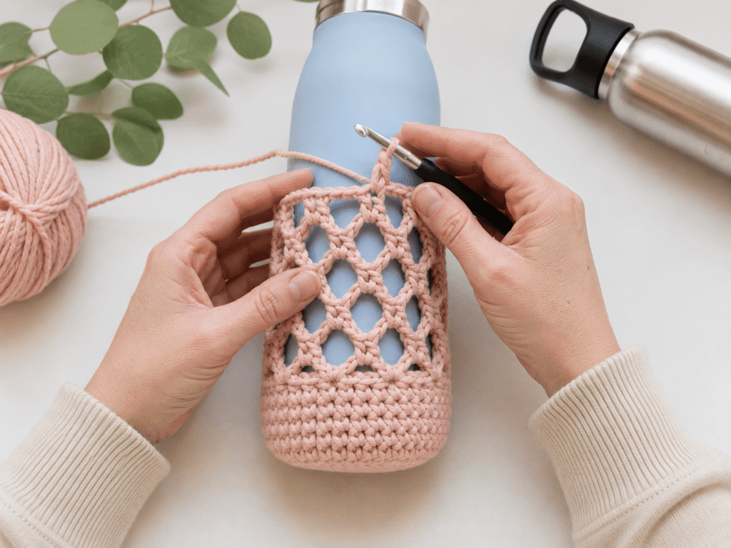 Summer Days Water Bottle Holder Crochet Pattern