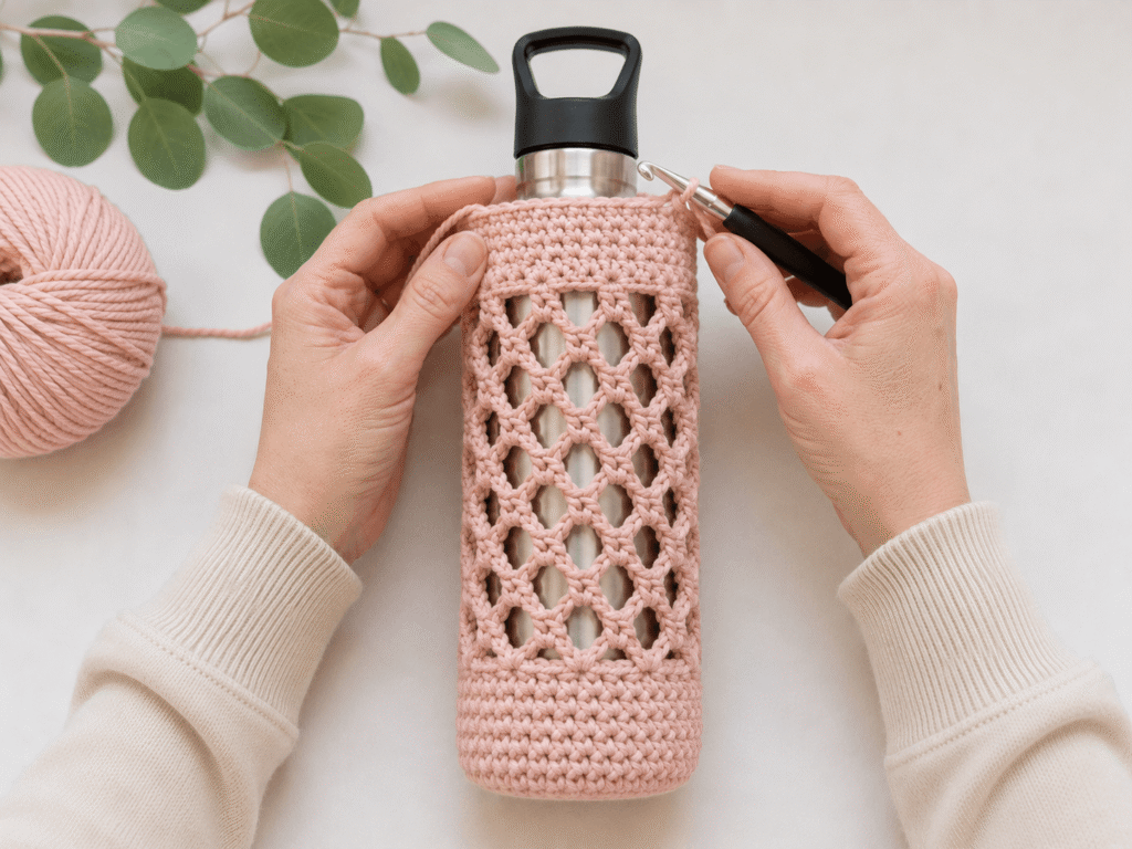 Summer Days Water Bottle Holder Crochet Pattern
