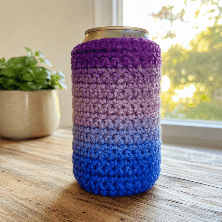 Free Crochet Can Cozy Pattern