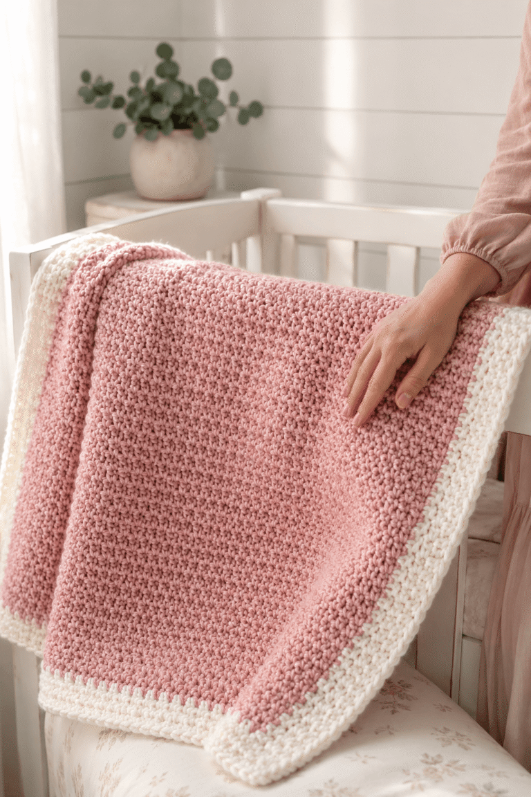 Sweet Dreams Baby Blanket: A Free Beginner Crochet Pattern