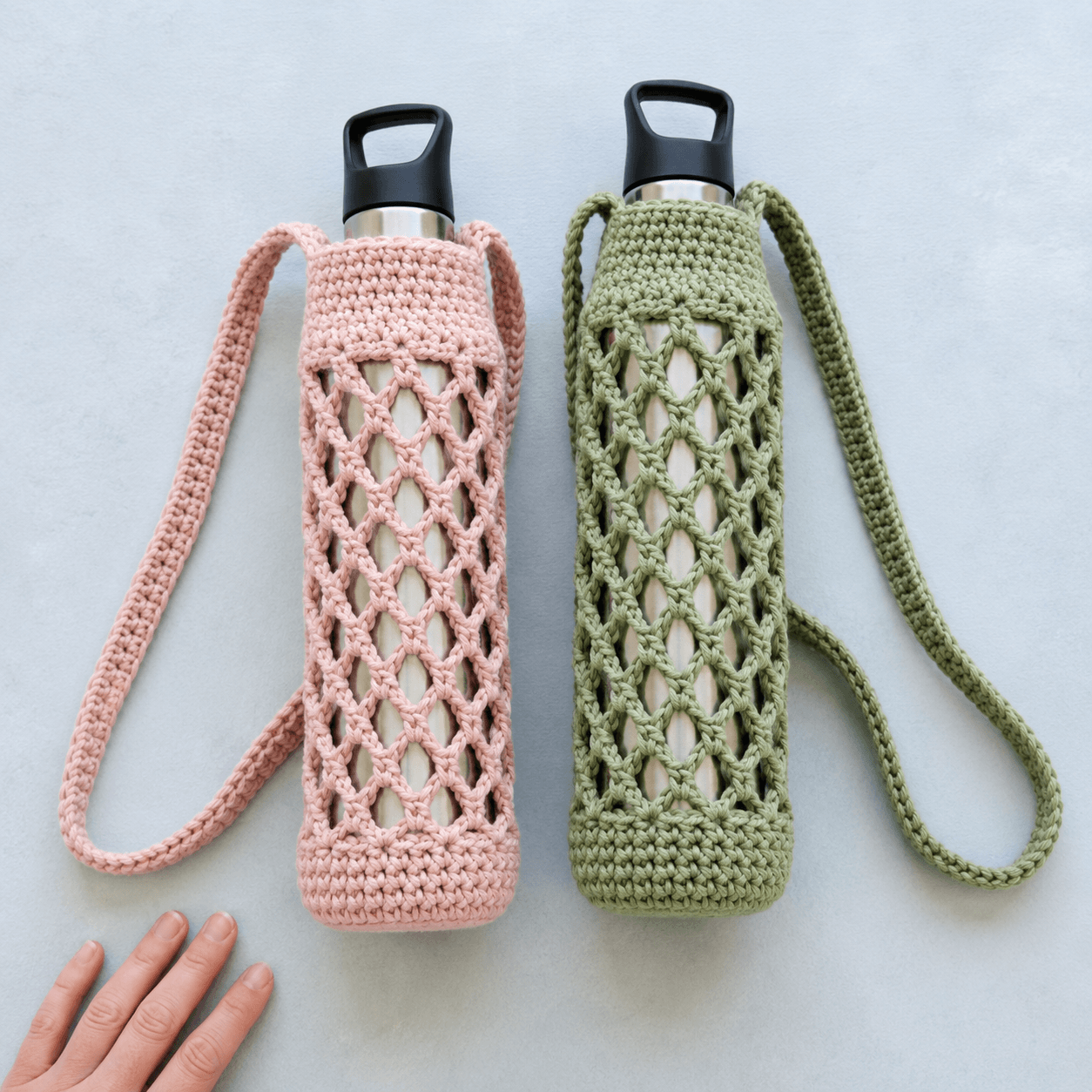 Summer Days Water Bottle Holder Crochet Pattern